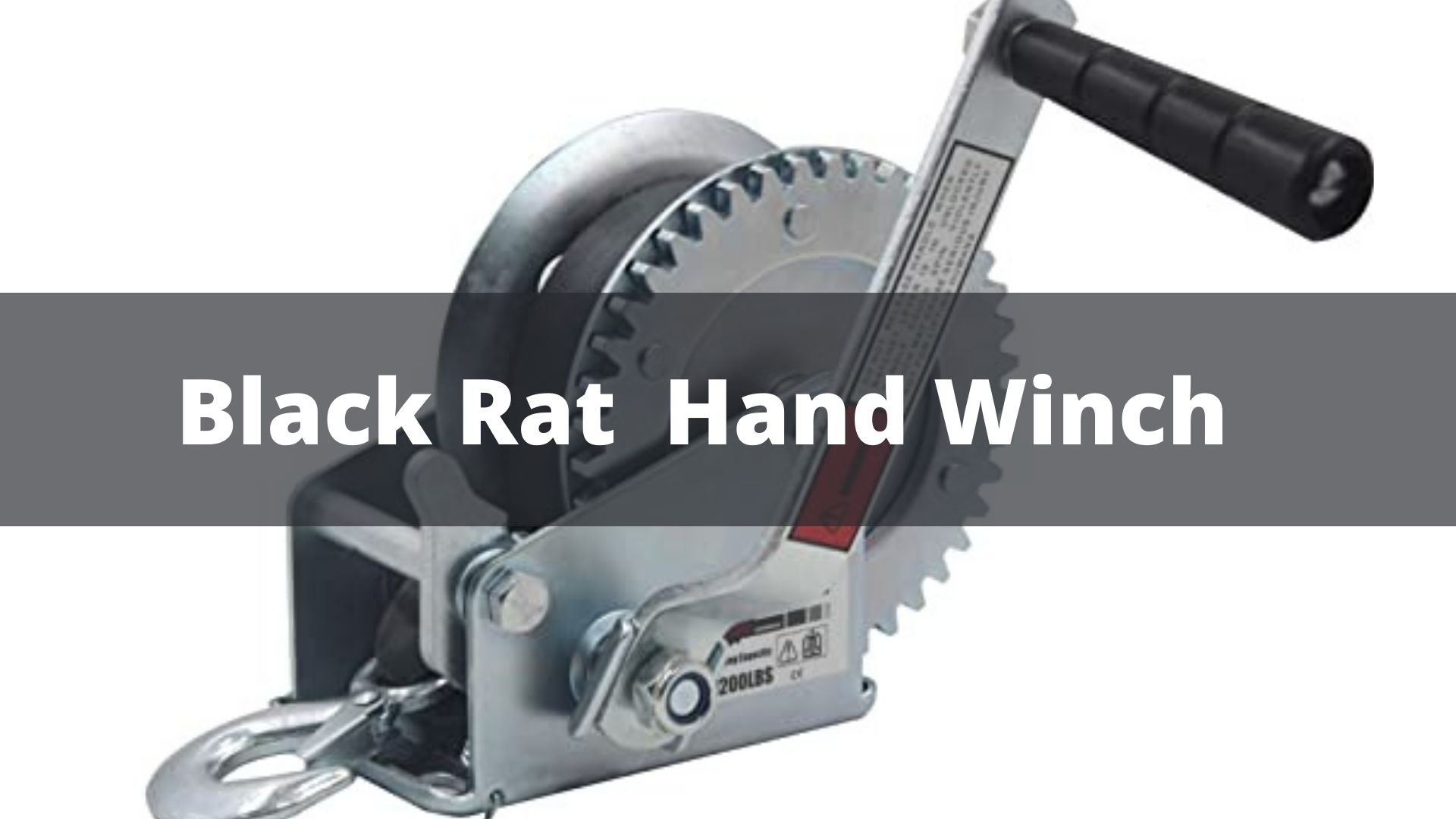 Black Rat Hand Winch