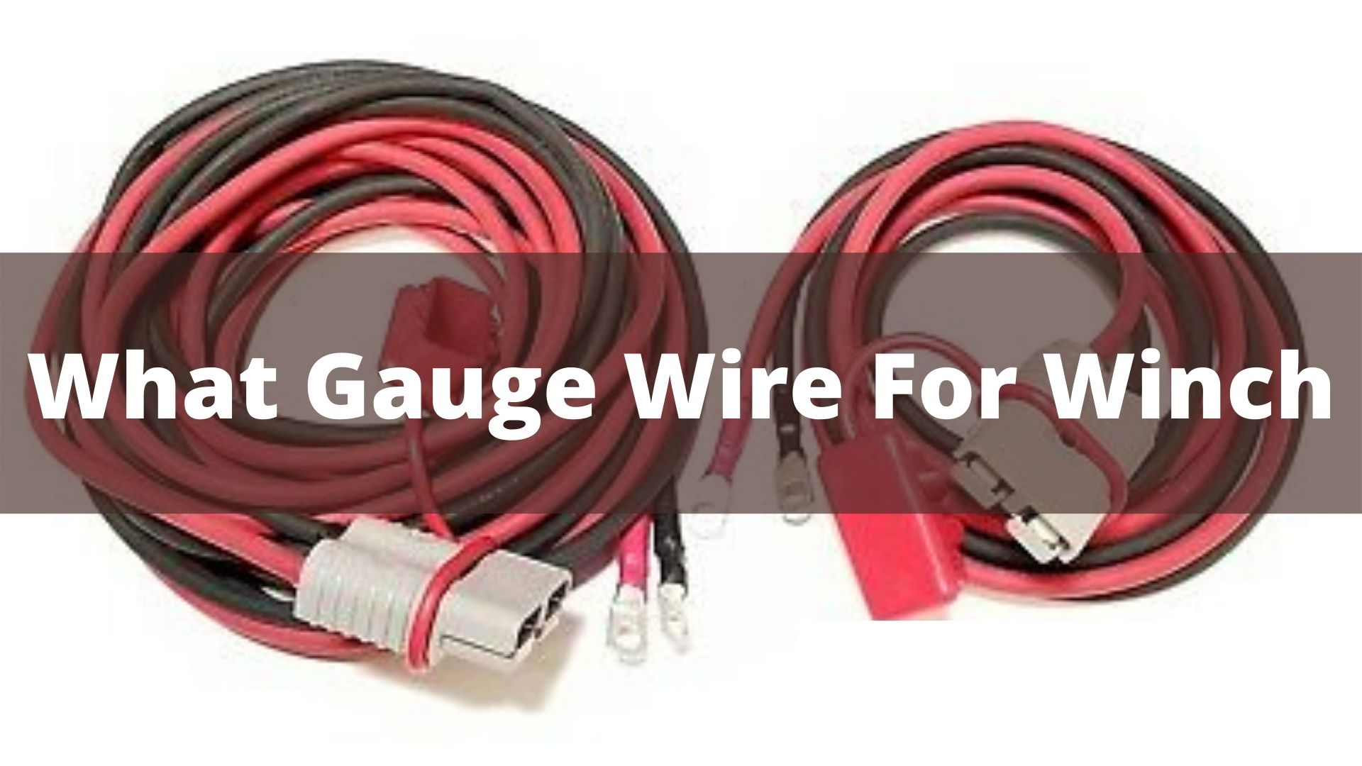 What Gauge Wire For Winch