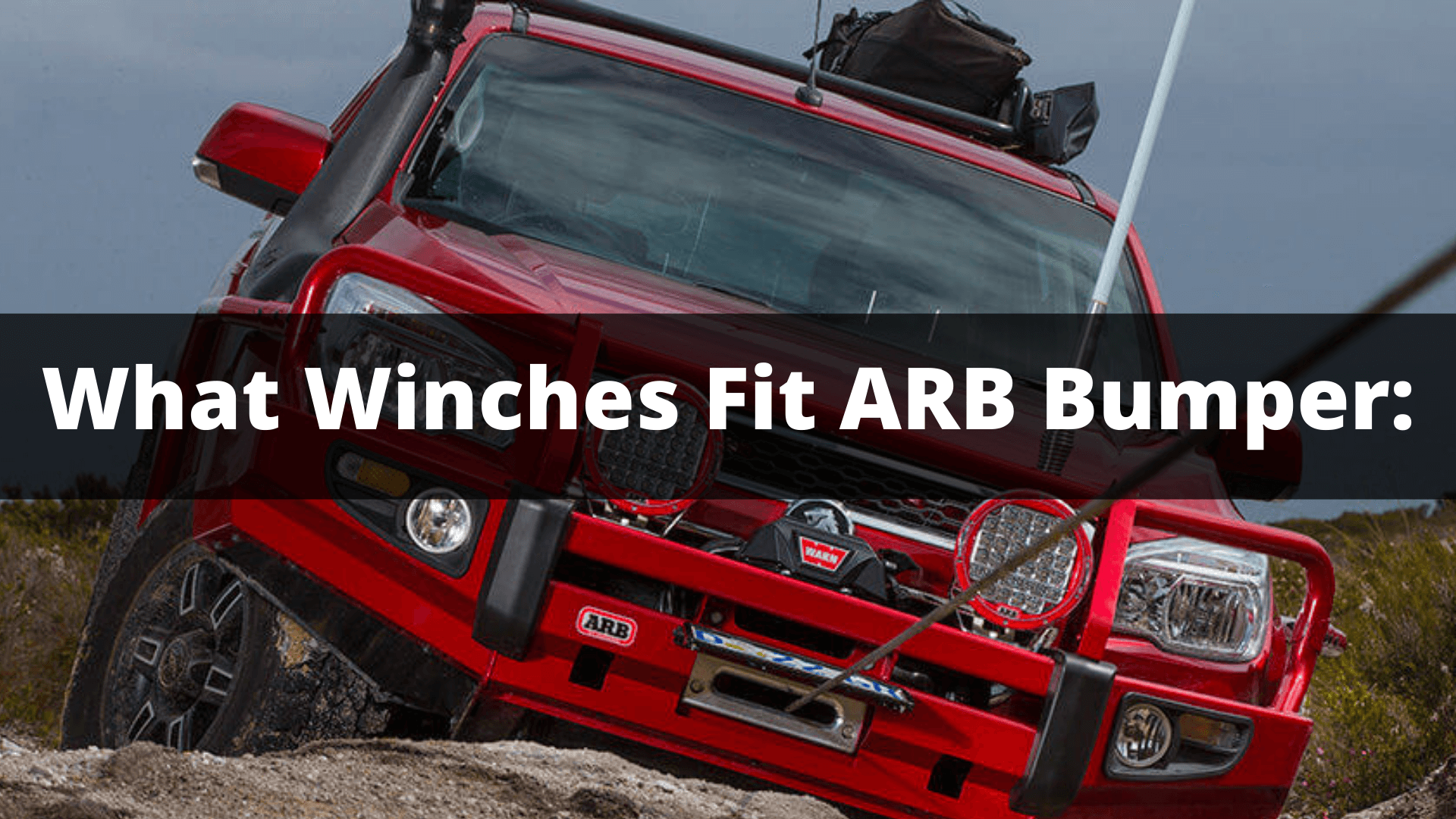 What Winches Fit ARB Bumper: