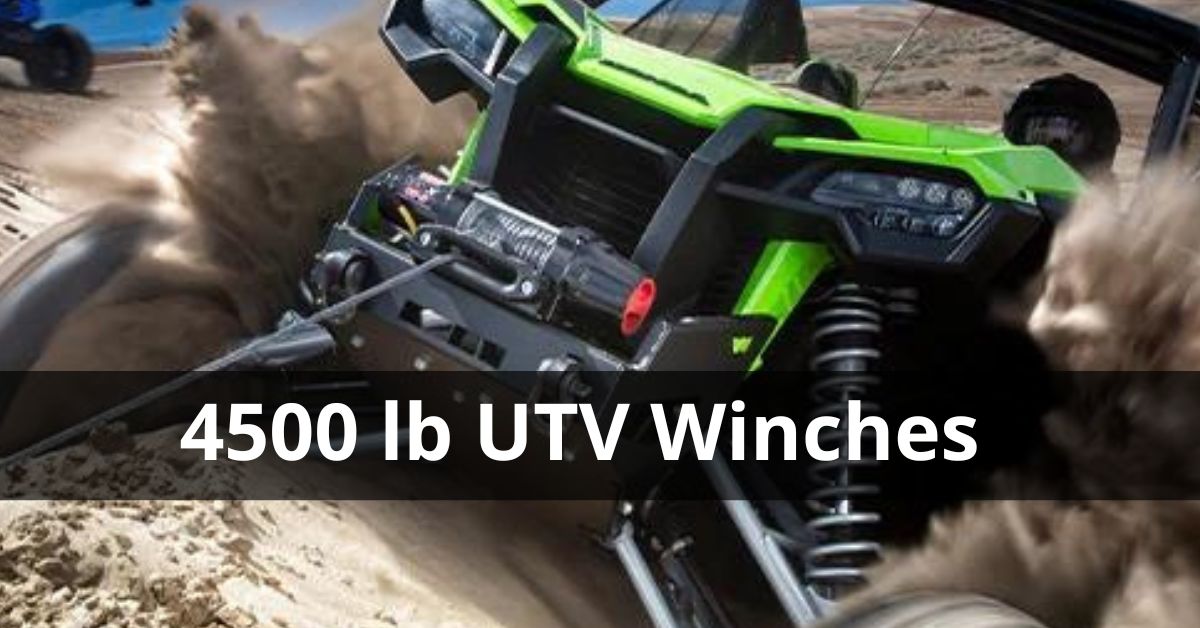4500 lb UTV Winches