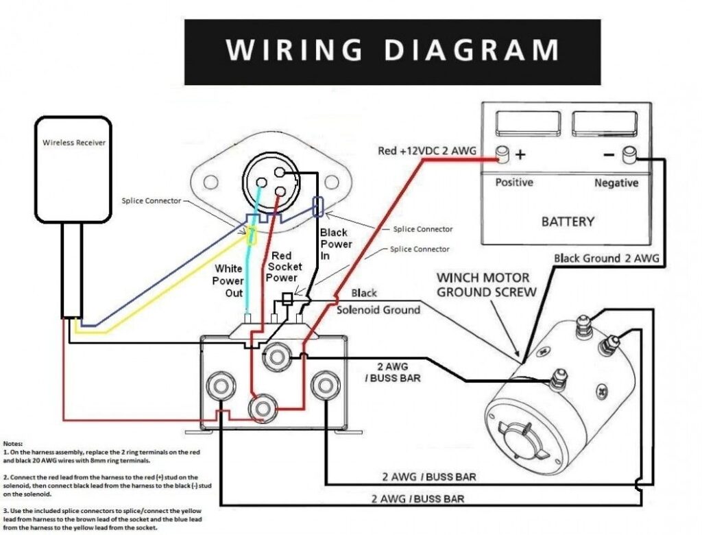winch solenoid wiring diagram