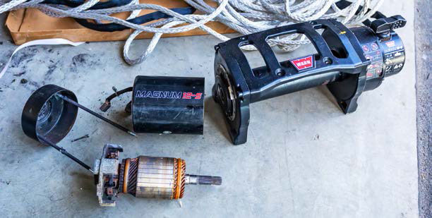 Electrical Maintenance and Upkeep winch